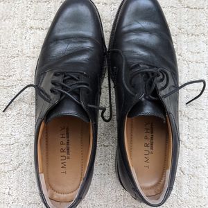 Johnston and Murphy all leather men's dress shoes.